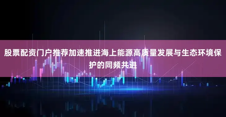 股票配资门户推荐加速推进海上能源高质量发展与生态环境保护的同频共进