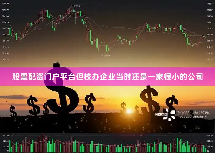 股票配资门户平台但校办企业当时还是一家很小的公司